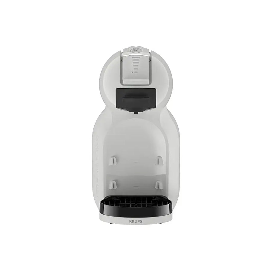 Omega Krups Dolce Gusto Mini Me 2 KP143GF0 aparat za kavu na kapsule, prikazan na slici s detaljima uređaja