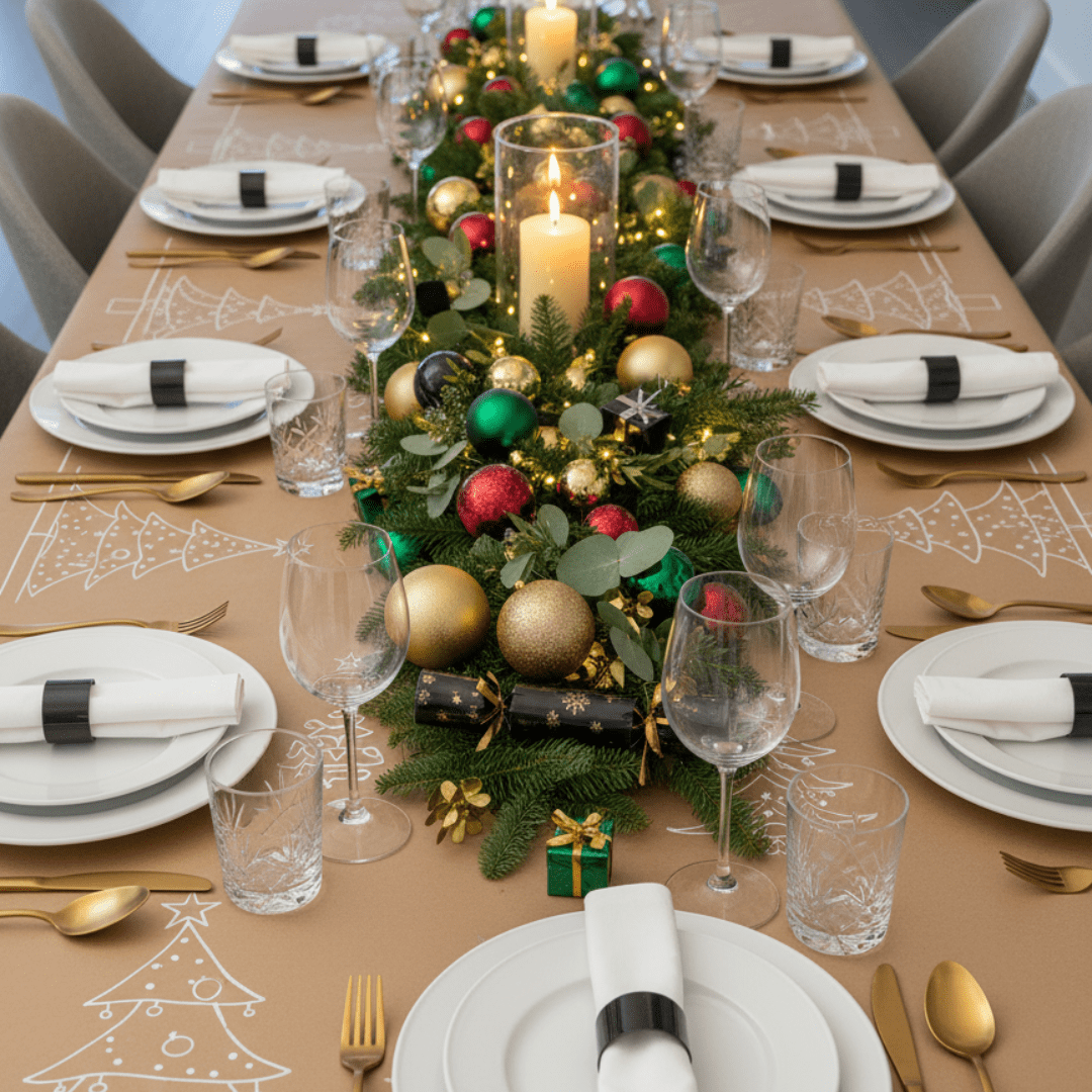 Kraft Papir za pakovanje poklona, prirodna smeđa boja