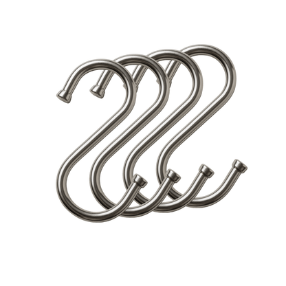 Kuke u obliku slova S 80 x 32 mm (4 kom) – metalne kuke za vješanje