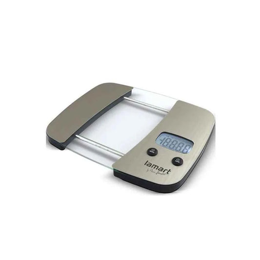 Lamart LT7071 kuhinjska vaga – do 5 kg, preciznost 1 g, TARE, LCD, staklo i inox