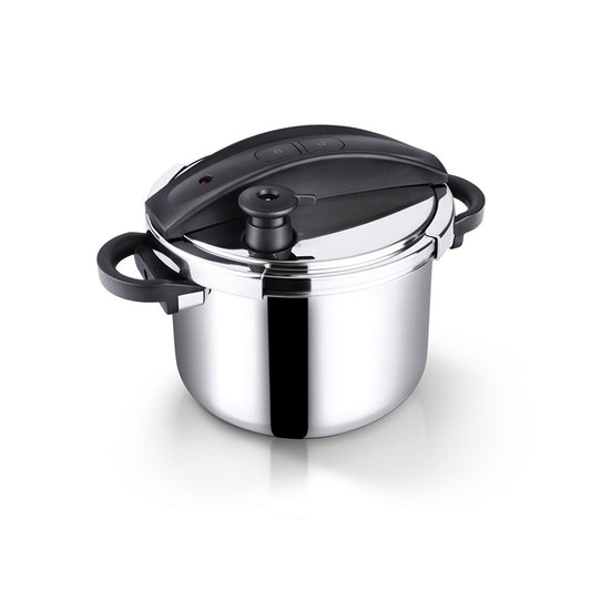Lamart LTDSD6 pretis lonac 6 L – inox 18/10, sigurnosni ventil, za sve vrste štednjaka uključujući indukciju