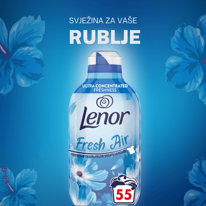Lenor omekšivač Fresh Wind – 55 pranja, 770 ml