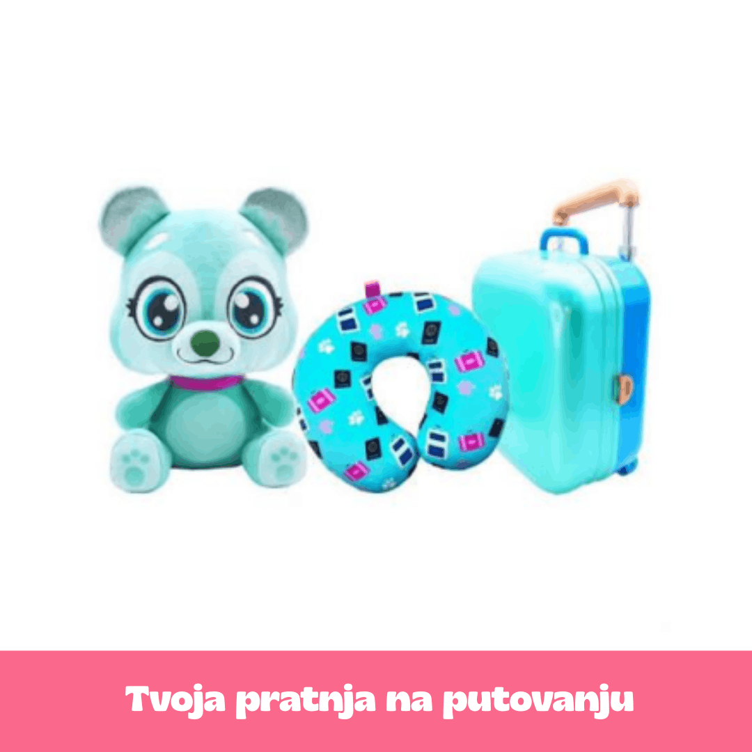 Lovely Luggaly interaktivni kofer iznenađenja – Plišanac i putni set za djecu