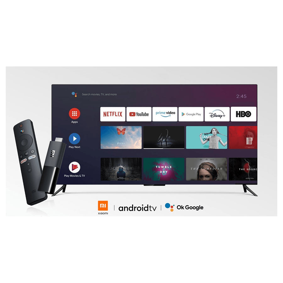 Xiaomi Mi TV Stick Android media player s 1 GB RAM i 8 GB memorije, prikazan na slikama.