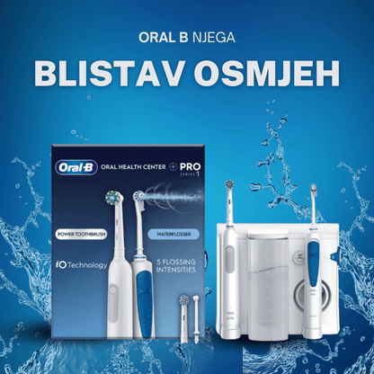 Oral B oralni tuš Oxyjet OC 305.540.3 (Pro 1 + MD20) – kombinovana snaga za higijenu