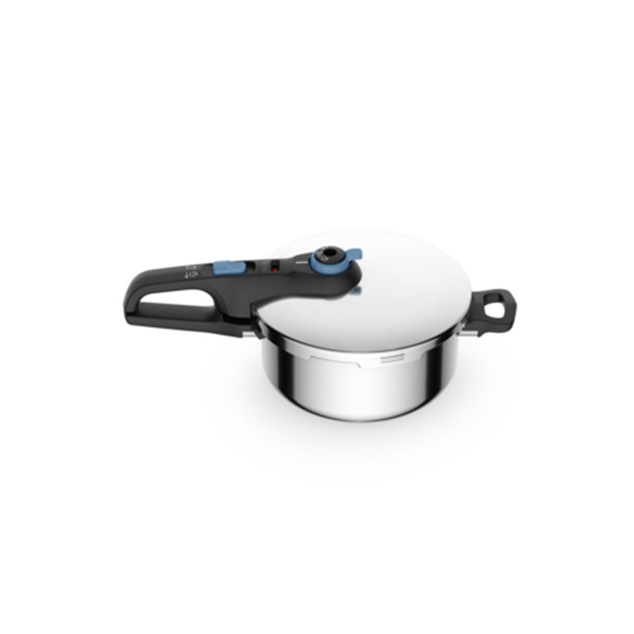 Tefal Secure Trendy P2580402 pretis lonac 4 L – 5 sigurnosnih sistema, 2 programa, parna košarica, za indukciju
