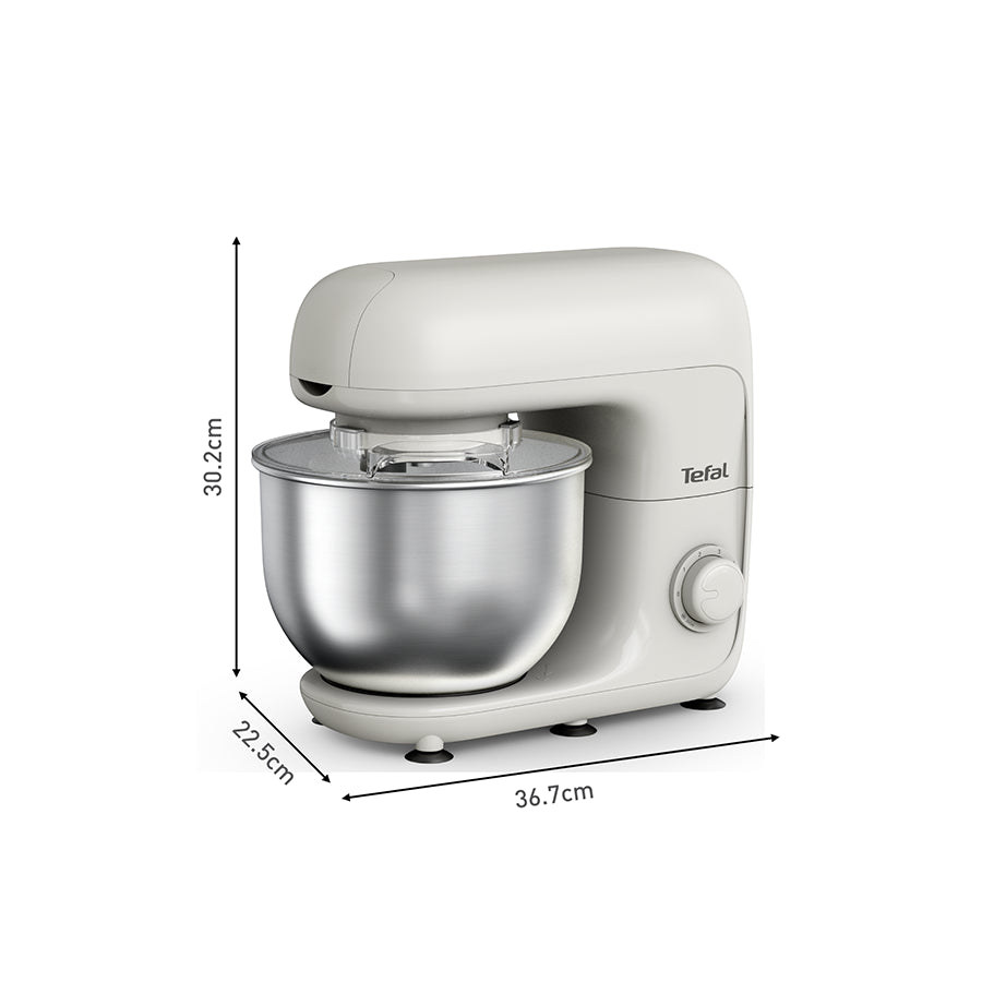 Tefal QB160138 kuhinjski robot – 800 W, posuda 4,8 L, 6 brzina, 3 nastavka