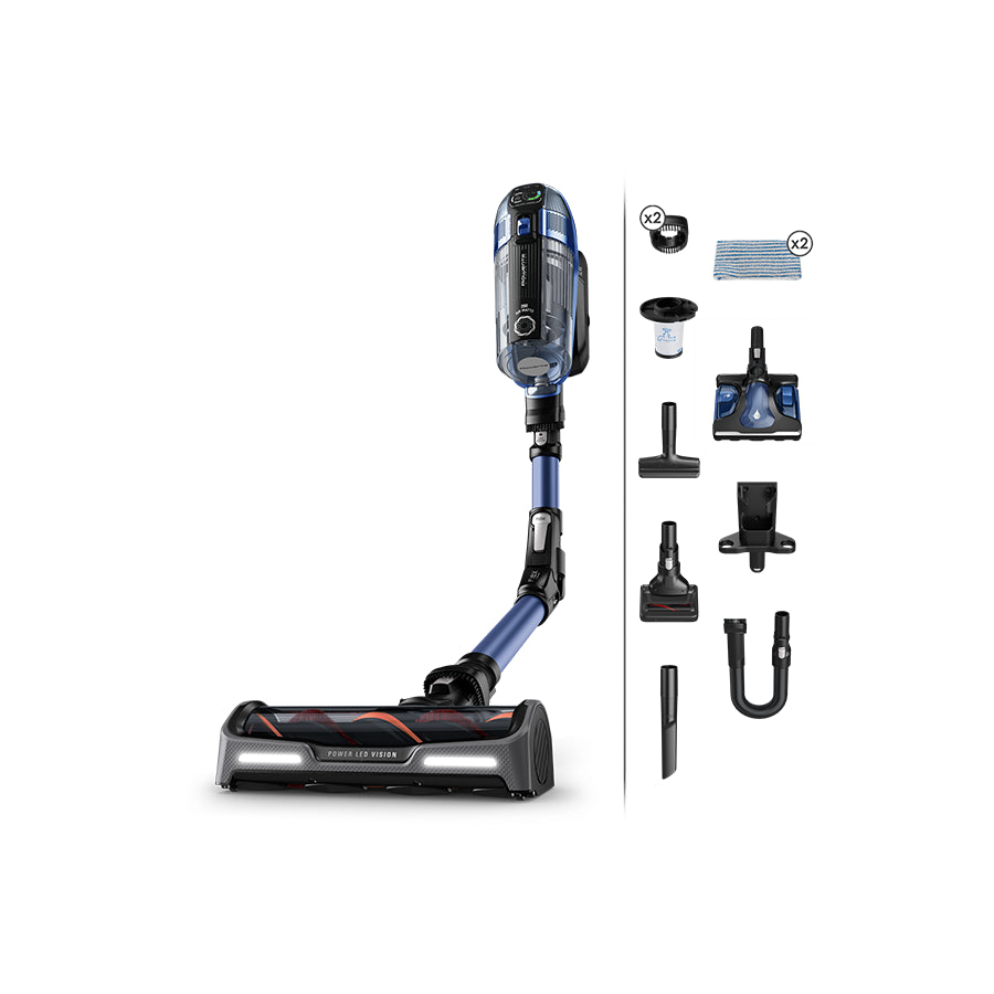 Rowenta X-Force RH99C0WO bežični štapni usisivač – 480 W, 200+ AW, do 70 min rada, 0,9 L, Animal Turbo četka
