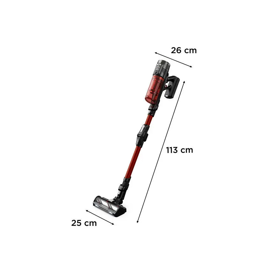 Rowenta X-Force Flex 13.60 RH9A73WO bežični štapni usisivač – 150 AW, do 60 min rada, Flex, Animal Turbo četka
