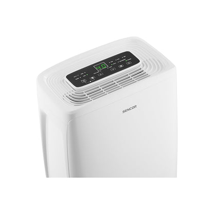 Sencor SDH 1028WH odvlaživač zraka – 10 L/dan, WiFi, 1,5 L, 5 režima, za prostorije do 35 m²