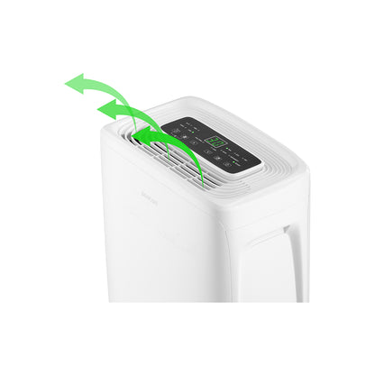 Sencor SDH 1028WH odvlaživač zraka – 10 L/dan, WiFi, 1,5 L, 5 režima, za prostorije do 35 m²