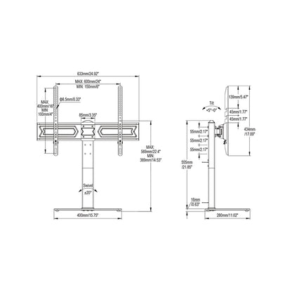 STELL SHO 4810 stolni stalak za TV 37–70"