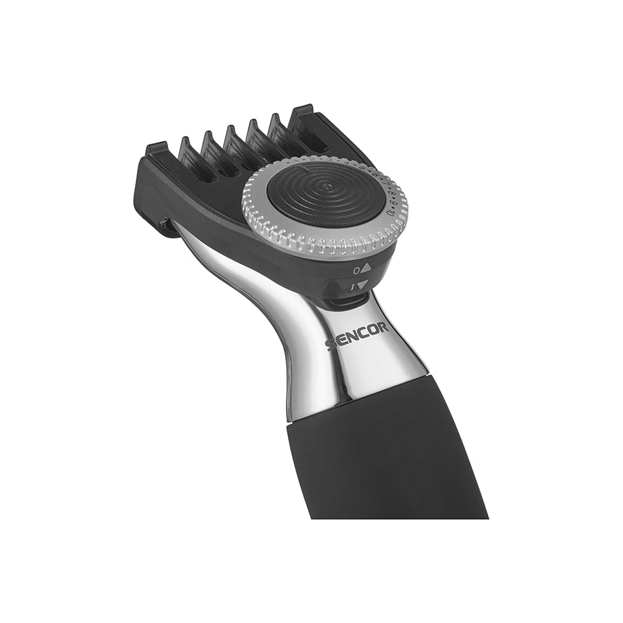 Omega Sencor SHP 0460BK višenamjenski trimer s 3 nastavka, inox oštrice i do 45 min rada na slici.
