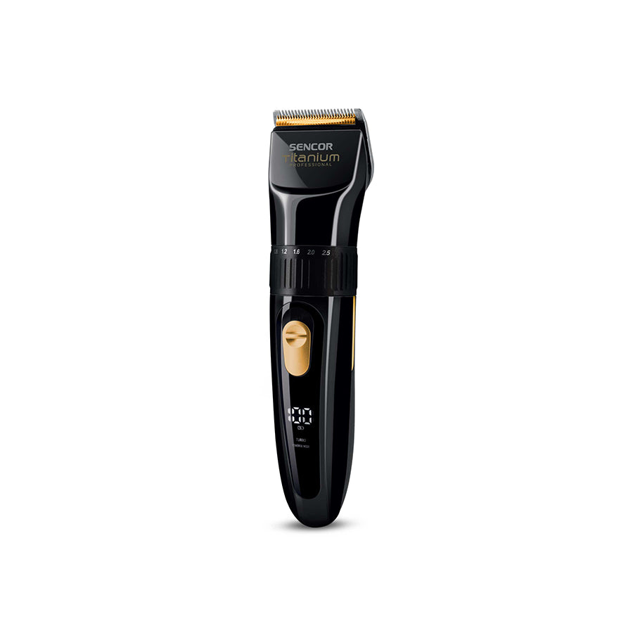 Omega Sencor SHP 8900BK mašina za šišanje s nastavcima, prikazana na slici, za precizno šišanje kose i brade