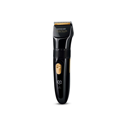 Omega Sencor SHP 8900BK mašina za šišanje s nastavcima, prikazana na slici, za precizno šišanje kose i brade
