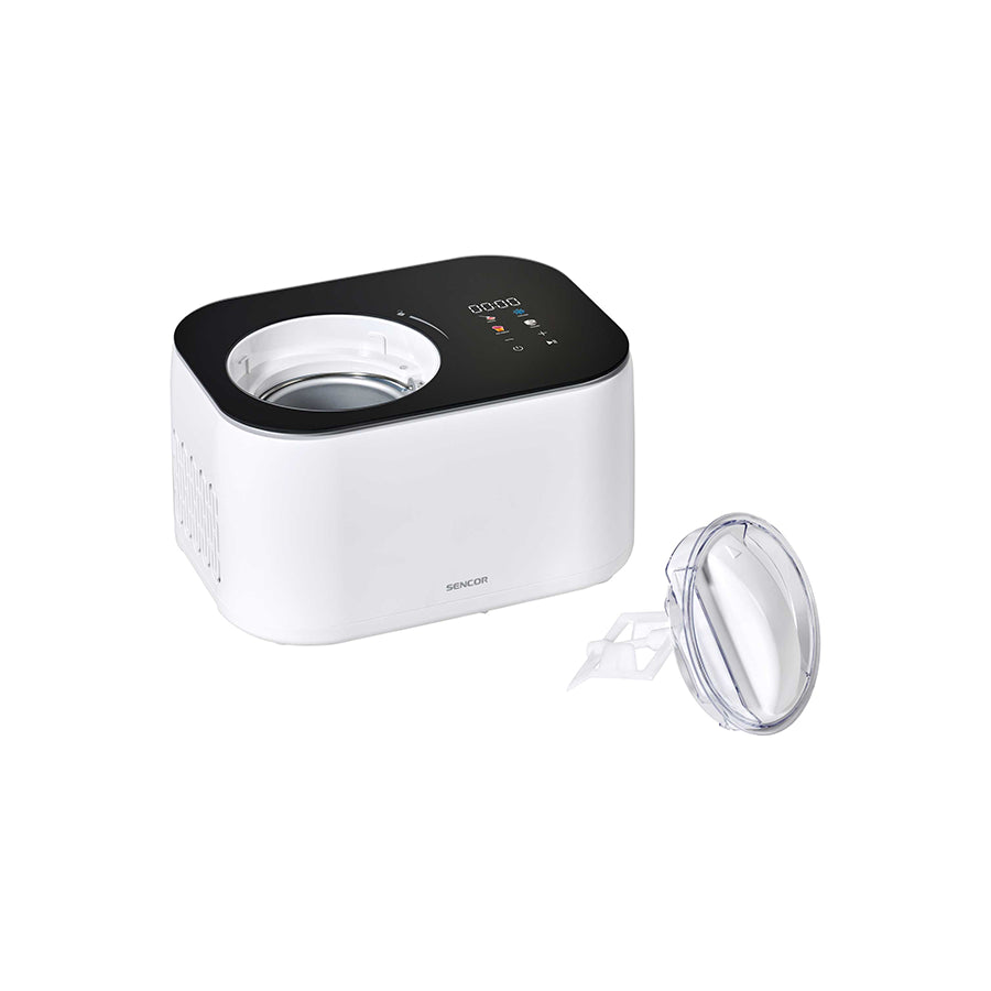 Sencor SIC 3000WH aparat za sladoled s kompresorom – 1 L, 4 programa, sladoled i jogurt