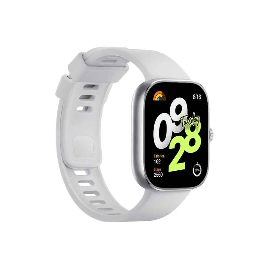 Xiaomi Redmi Watch 4 Silver Grey pametni sat – 1,97" AMOLED, Bluetooth pozivi, GPS, 5 ATM, do 20 dana baterije