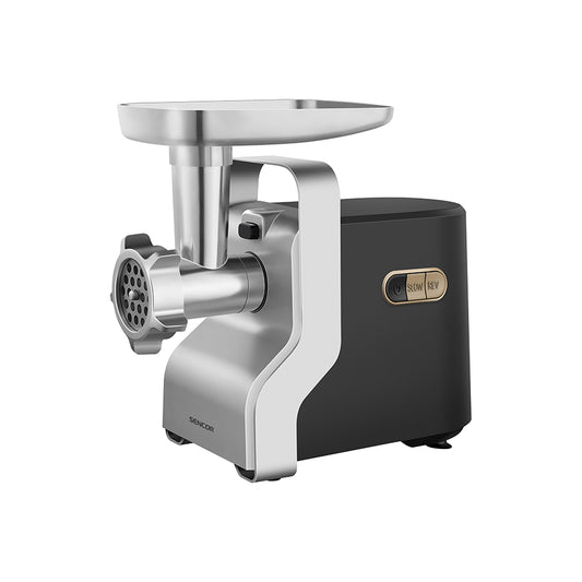 Sencor SMG 6400SL mašina za mljevenje mesa – 2100 W max., 2,2 kg/min, 3 diska, nastavci za kobasice i ribanje