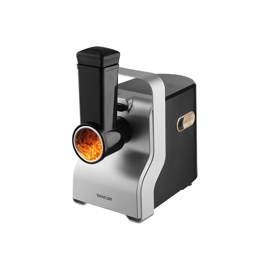 Sencor SMG 6400SL mašina za mljevenje mesa – 2100 W max., 2,2 kg/min, 3 diska, nastavci za kobasice i ribanje