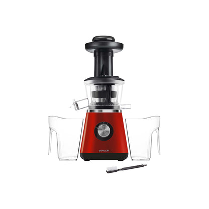 Sencor SSJ 4042RD spori sokovnik – 400 W, 60 o/min, spremnik za pulpu 0,8 L