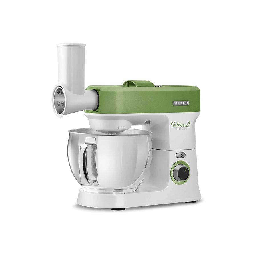 Sencor STM 3780GG kuhinjski robot – 1200 W, inox posuda 5 L, blender 1,5 L, mlin za meso, 6 brzina + Pulse
