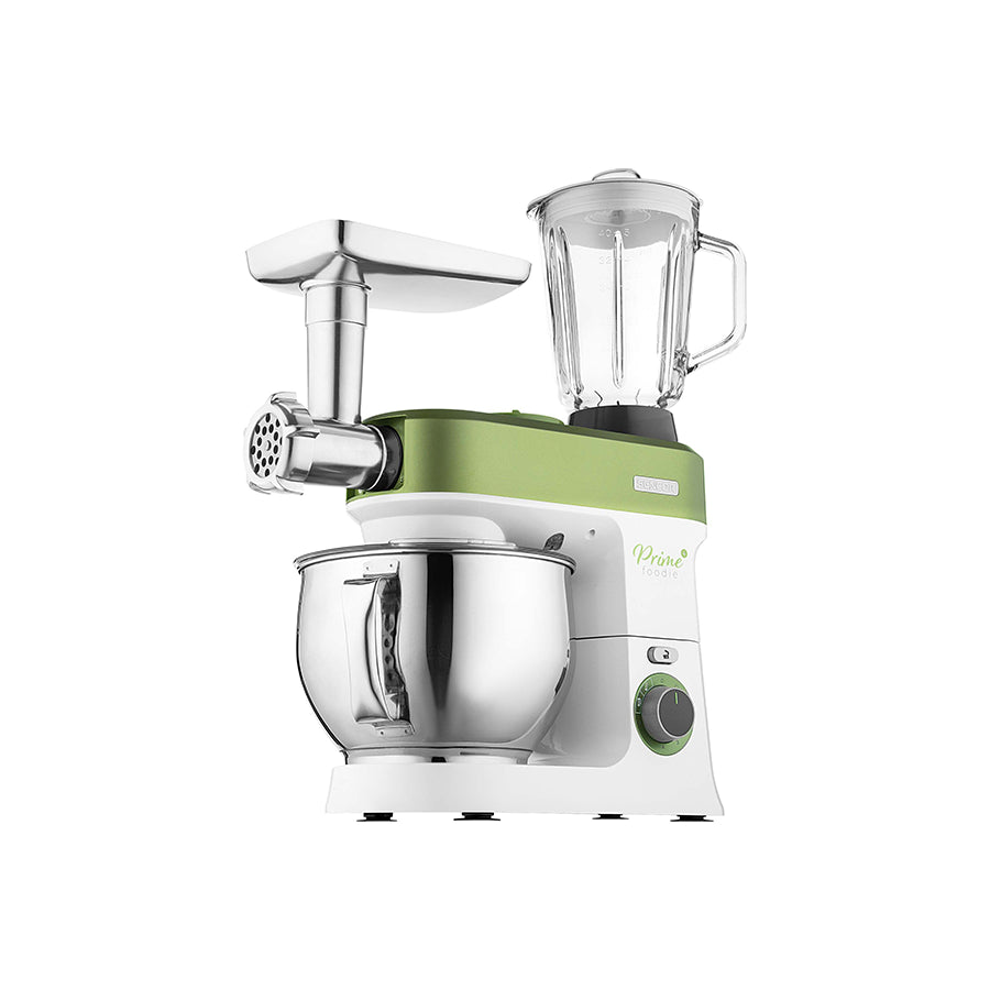 Sencor STM 3780GG kuhinjski robot – 1200 W, inox posuda 5 L, blender 1,5 L, mlin za meso, 6 brzina + Pulse