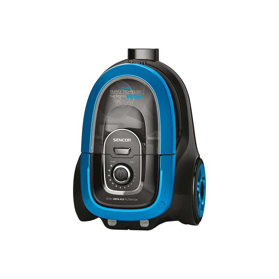 Omega Sencor SVC 1035TQ usisivač bez vrećice, 750 W, HEPA H13, 1 L, domet 10 m, prikazan na slici