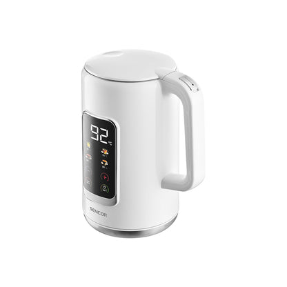 Omega Sencor SWK 0950WH kuhalo za vodu, 1,7 L, 2200 W, LED zaslon, 5 temperatura opcija, bijelo