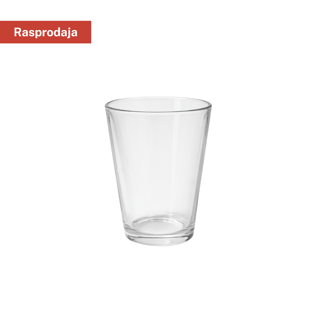 Set staklenih čaša 8/1 – prozirne, zapremina 200 ml