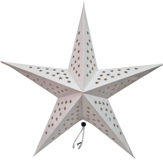 Sklopiva zvijezda – papirna dekoracija, 60 cm sa LED lampicama