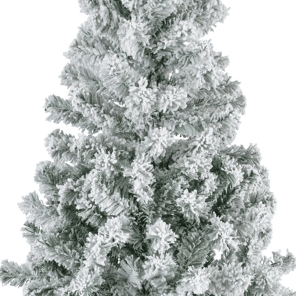 Snowy Rovinj Pine 210 cm – snježna jelka, Ø 96 cm, metalno postolje
