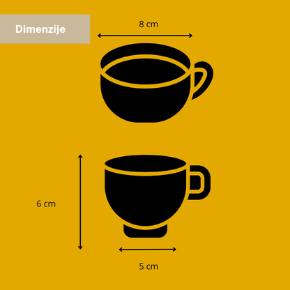Šoljice set 6/1 – elegantan set za posluživanje