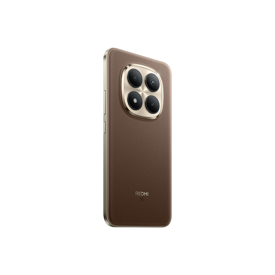 Xiaomi Redmi Note 15 Pro+ pametni telefon s 12 GB RAM, 512 GB memorije, smeđa boja, prikaz zaslona i stražnja kamera