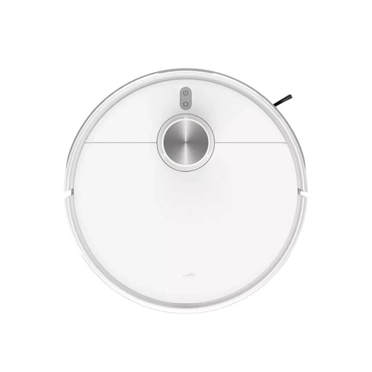 Xiaomi Robot Vacuum S40 Omega, bežični usisivač robota s crnim dizajnom i senzorima za čišćenje poda.