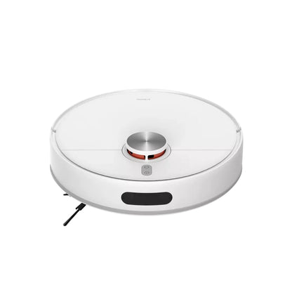 Xiaomi Robot Vacuum S40 robot usisivač s crnim kućištem i četkama za učinkovito čišćenje podova, prikazan s kućnim okruženjem