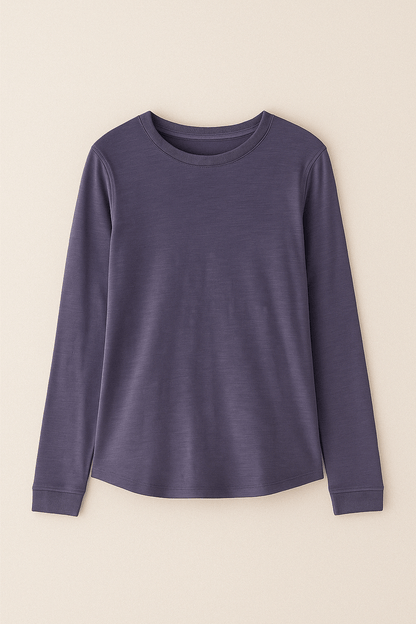 Vivance Bazična majica dugi rukav od pamuka - set od 2 komada