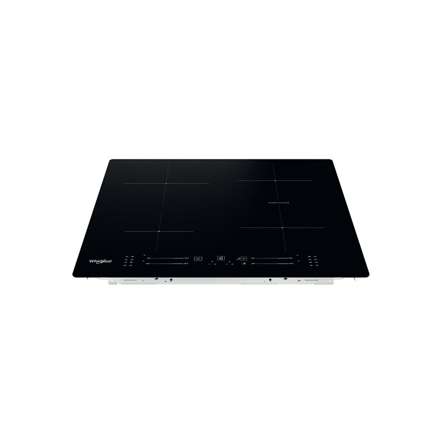 Indukcijska ploča Whirlpool WB S2560 NE s 4 zone, širine 59 cm, Omega, ugrađena kuhinjska ploča na slici