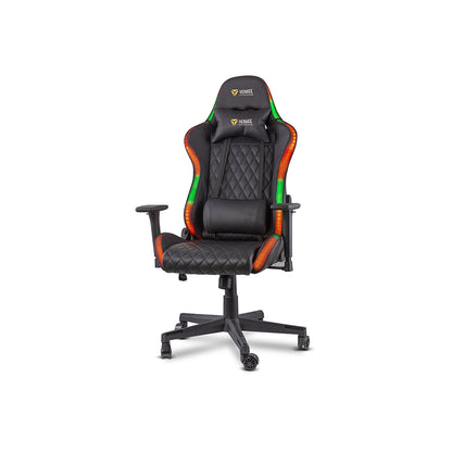 Yenkee YGC 300RGB ergonomska gaming stolica – RGB, nosivost 120 kg, naslon 90–150°, 3D nasloni za ruke