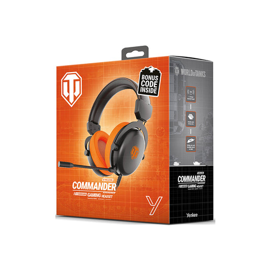 Yenkee YHP WT300 Commander gaming slušalice – virtualni 7.1 zvuk, podesivi mikrofon, intuitivne kontrole