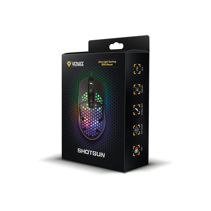 Yenkee Shotgun YMS 3030BK gaming miš – crni