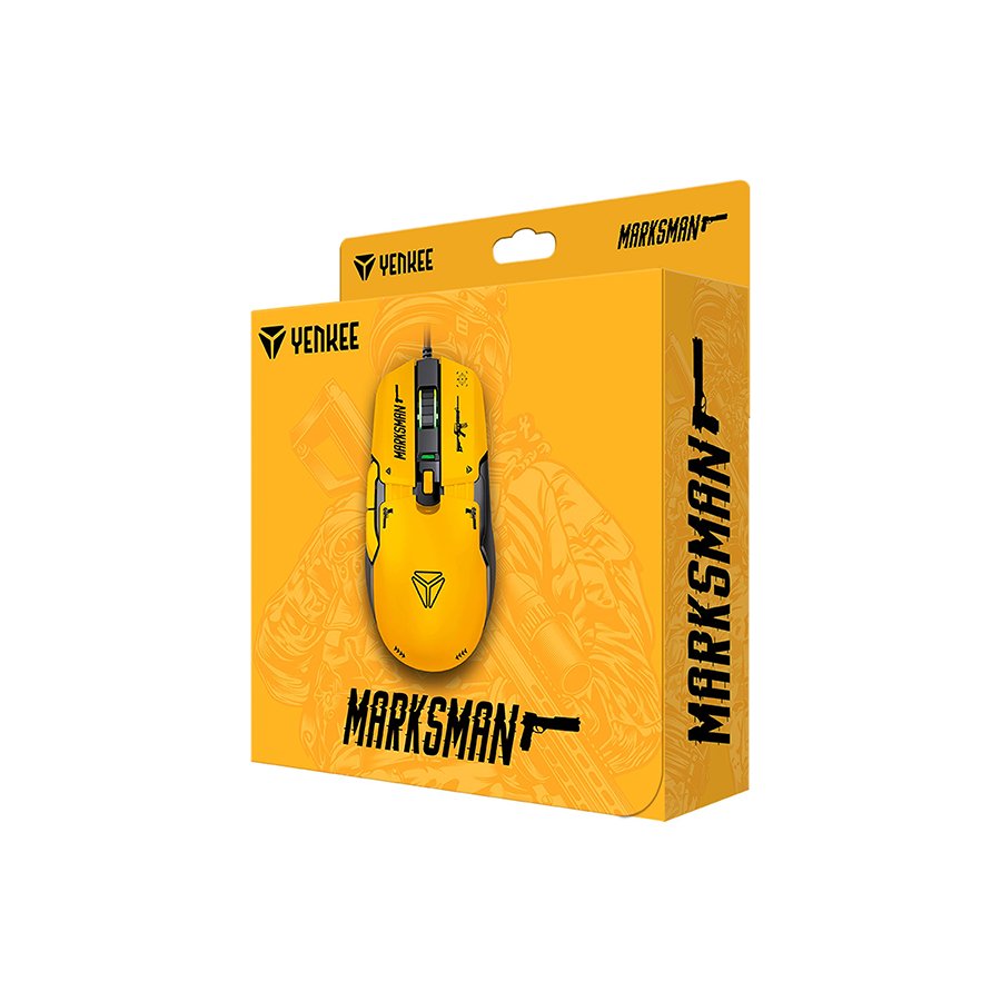 Yenkee Marksman YMS 3600YW gaming miš – žuti