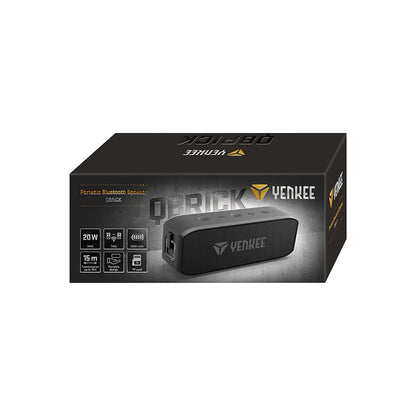 Yenkee YSP 3010BK Bluetooth zvučnik – 20 W, Bluetooth 5.0, baterija 2400 mAh, do 10 h rada