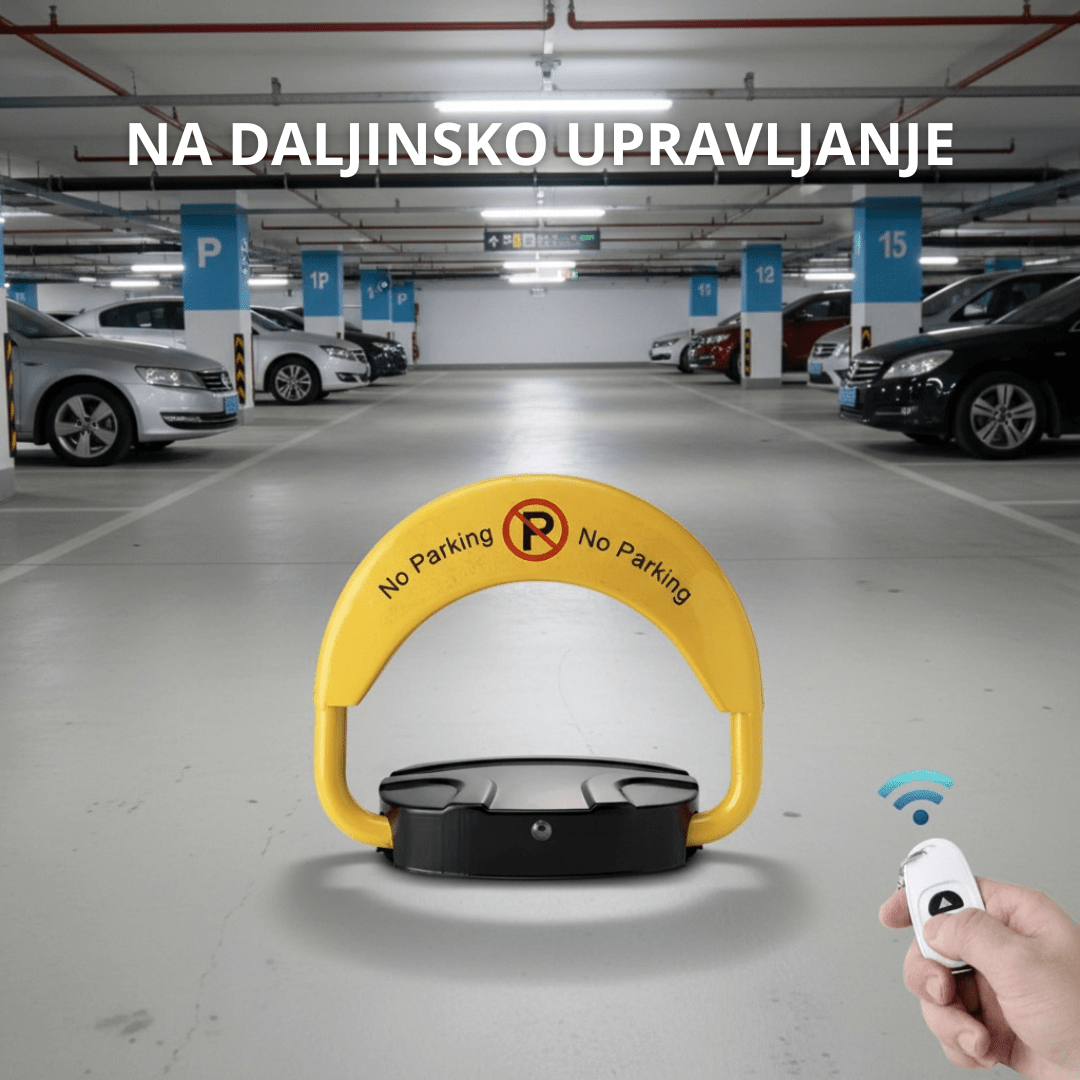 Automatski blokator parkinga na daljinsko upravljanje – električna pametna parking barijera, čuvar parking mjesta