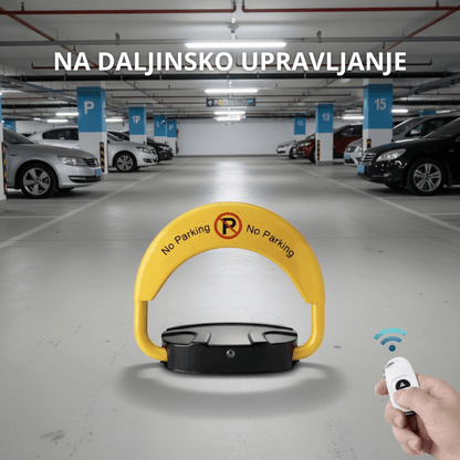 Automatski blokator parkinga na daljinsko upravljanje – električna pametna parking barijera, čuvar parking mjesta