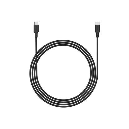 Yenkee YCU C115 BK USB-C na USB-C silikonski kabel – 1,5 m, crni