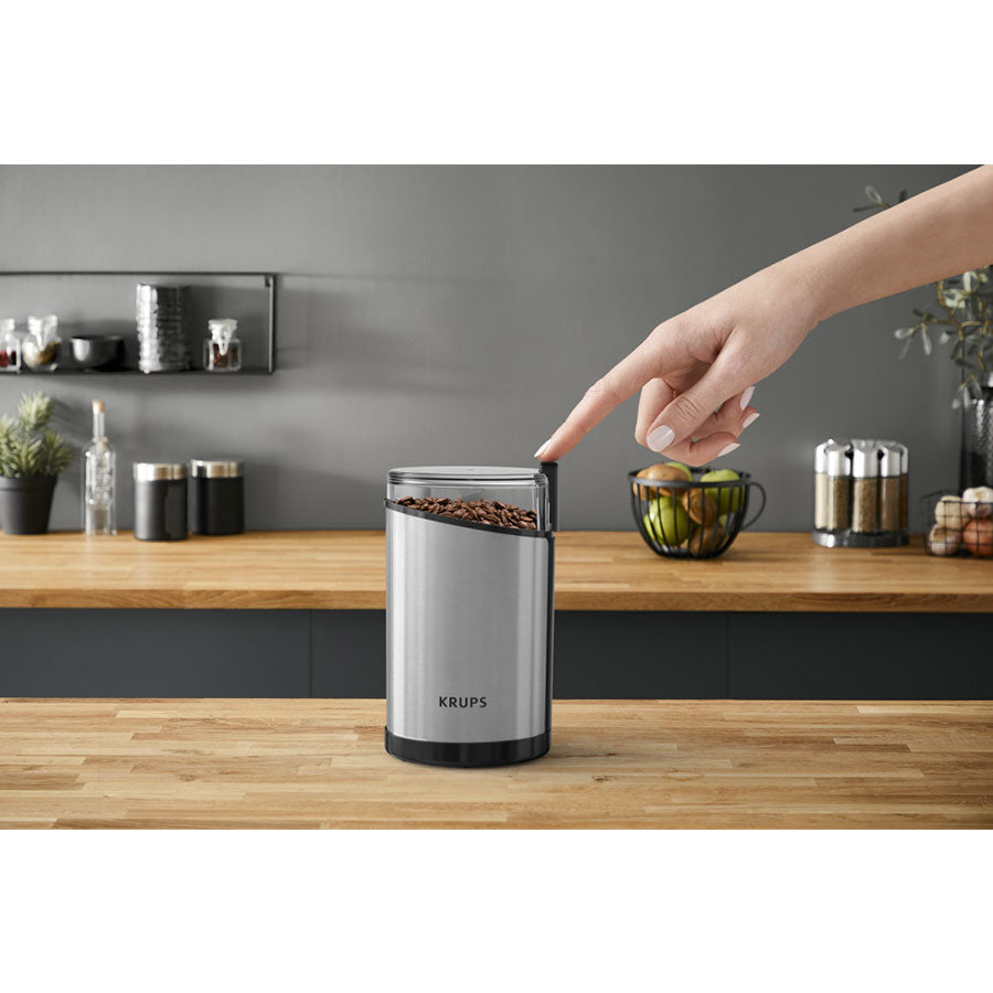 Krups GX204D10 električni mlin za kafu – 200 W, 85 g, za kafu, orašaste plodove i začine