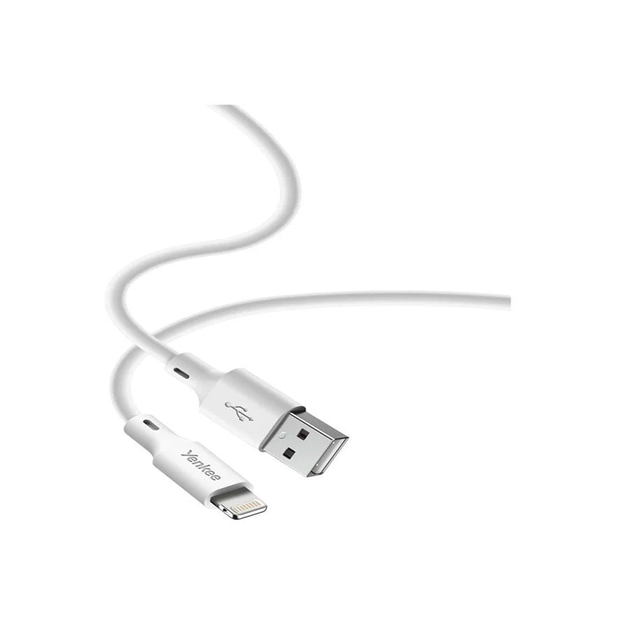 Yenkee YCU 615 WH MFi USB-A kabel – 1,5 m, bijeli