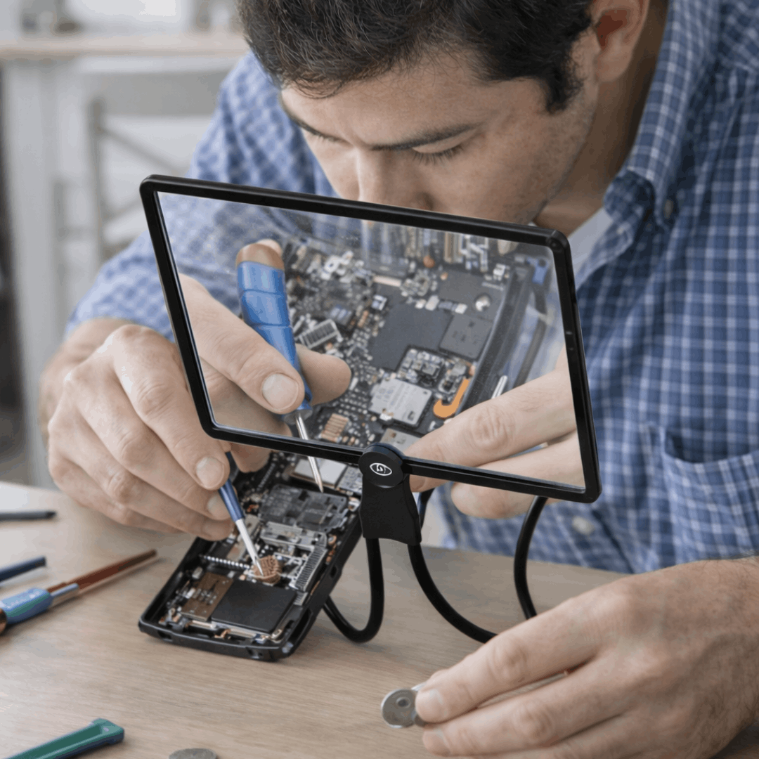 Lupa naočale s postoljem – povećalo za čitanje i precizan rad