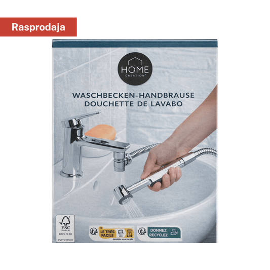 Home Creation ručni tuš za lavabo – set s crijevom 1,5 m, anti-kamenac