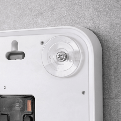 Zidni sat za kupatilo – s termometrom, montaža na vakuum